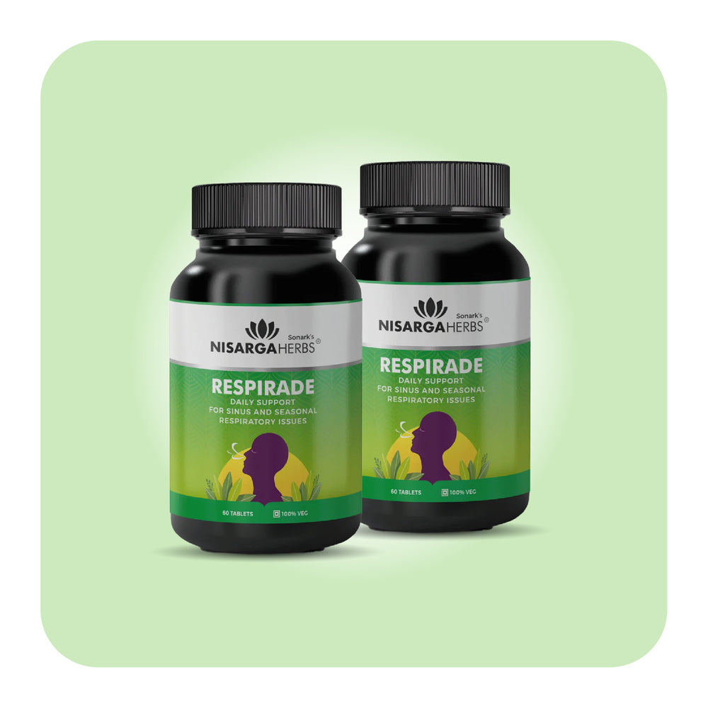Respirade Tablet - Ayurvedic supplement for a healthy respiratory system and boosting immunity