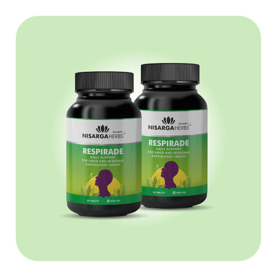 Respirade Tablet - Ayurvedic supplement for a healthy respiratory system and boosting immunity