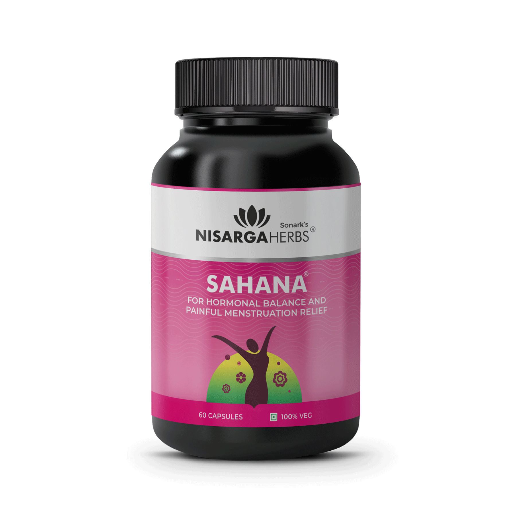 Sahana Menstrual Pain Relief Menstrual Care for Women 60 Count