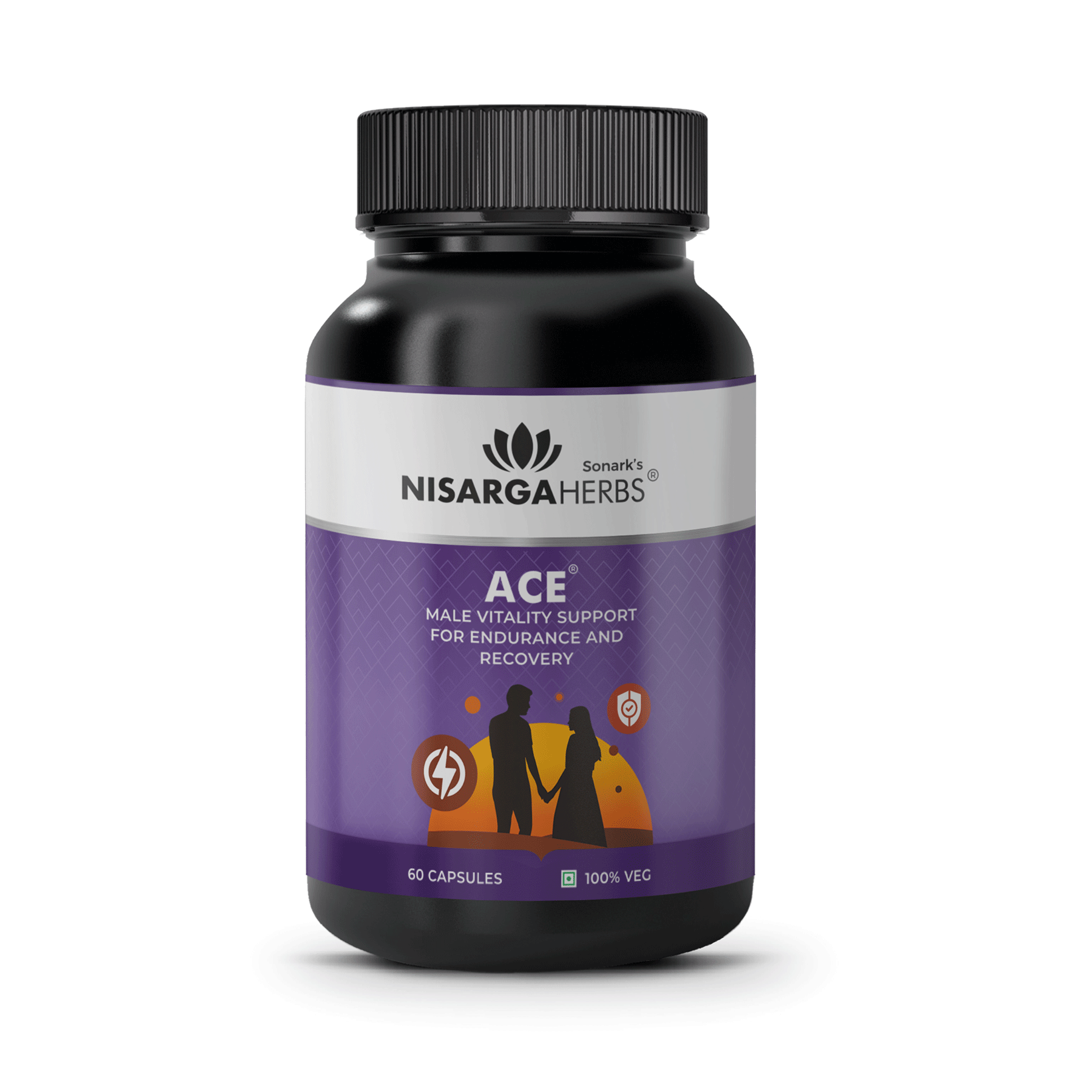 Nisarga Herbs ACE Testosterone Booster Ayurvedic Capsule