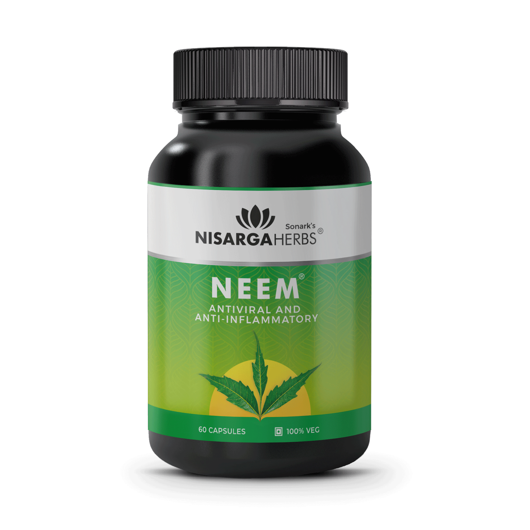 Neem Capsules Natural Antiinflammatory Capsules Nisarga Herbs