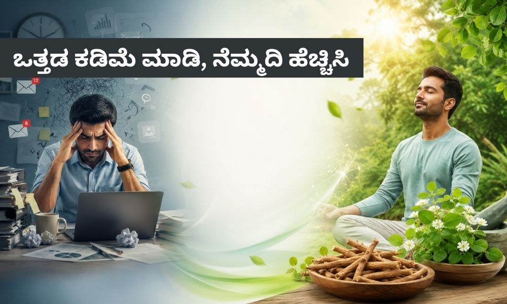 ಒತ್ತಡ ಕಡಿಮೆ ಮಾಡಿ, ನೆಮ್ಮದಿ ಹೆಚ್ಚಿಸಿ