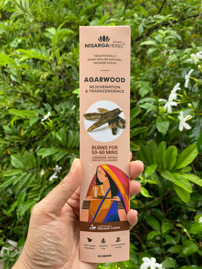Agarwood Incense Sticks - Natural Agarwood incense sticks for relaxation, calmness, and enhanced spirituality