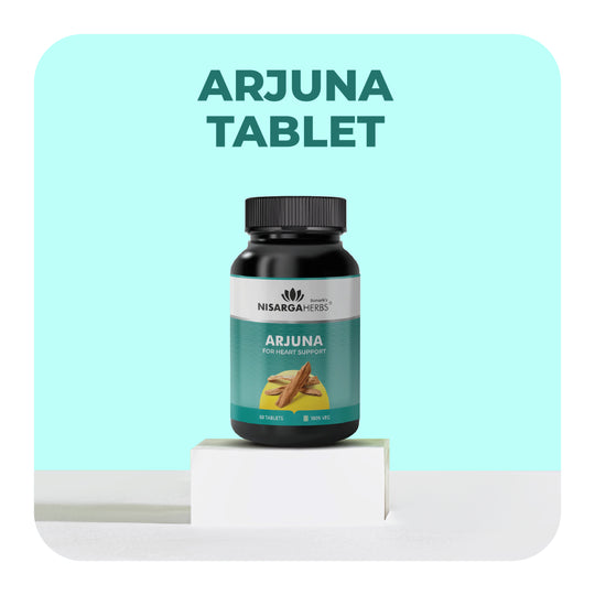 Arjuna Tablet- Good for heart, hypertension and reducing stress