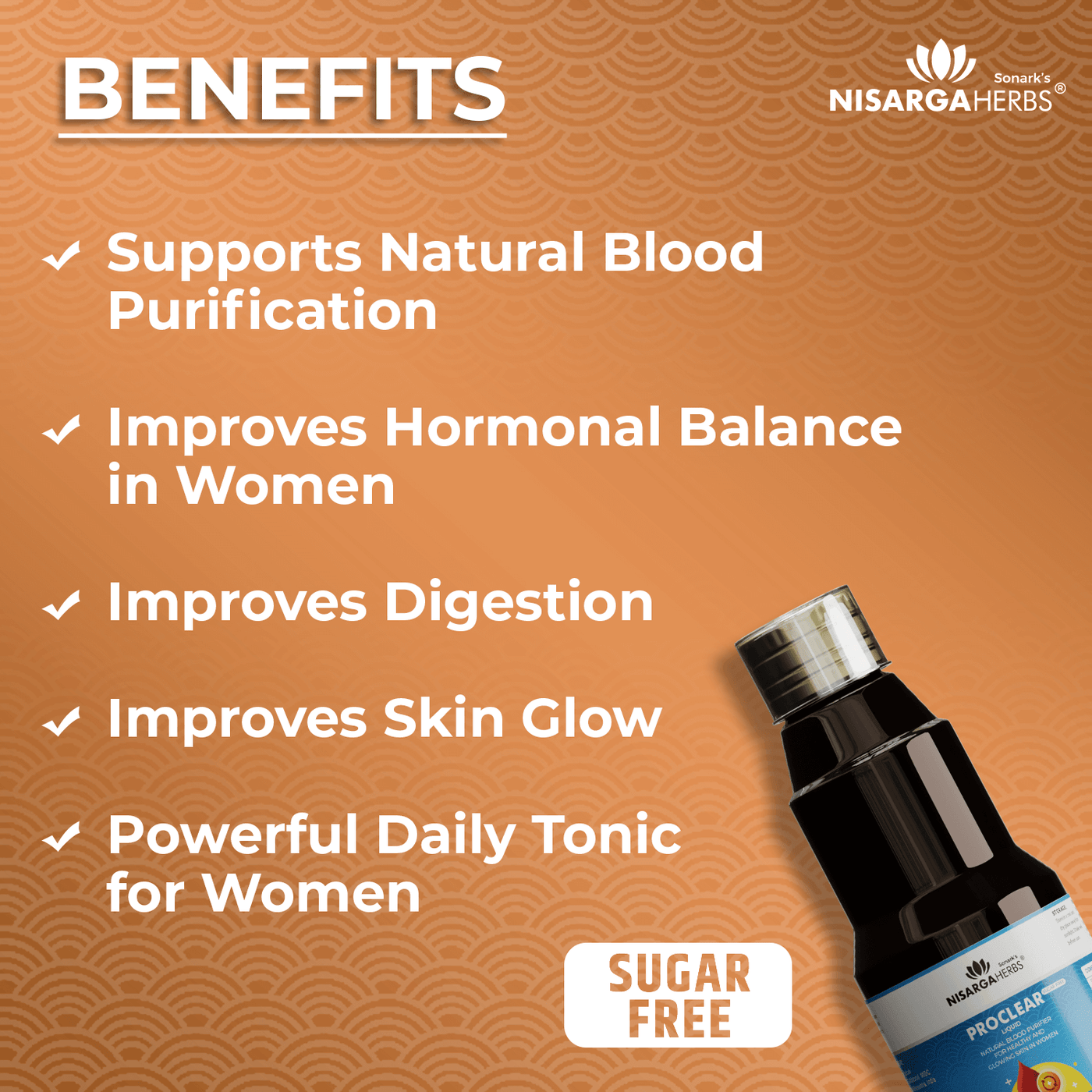 Proclear Syrup - An Ayurvedic blood purifier for healthy and glowing skin in women