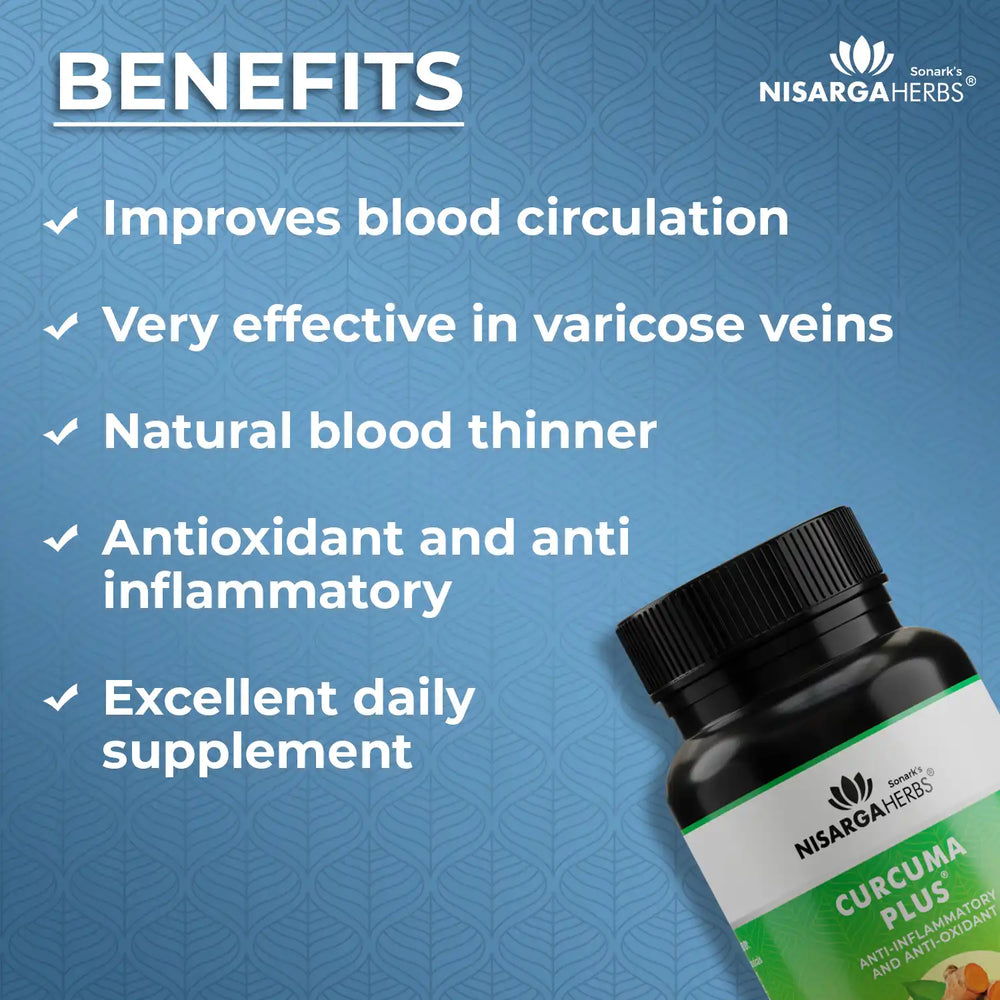 Benefits of Nisarga herbs Curcuma Plus