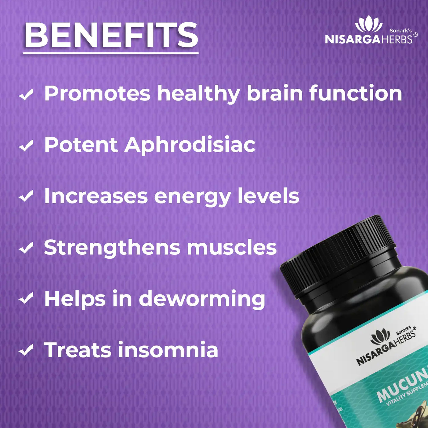 Benefits of Nisarga herbs Munuca