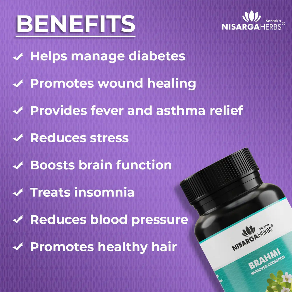 Benefits of Nisarga herbs Brahmi