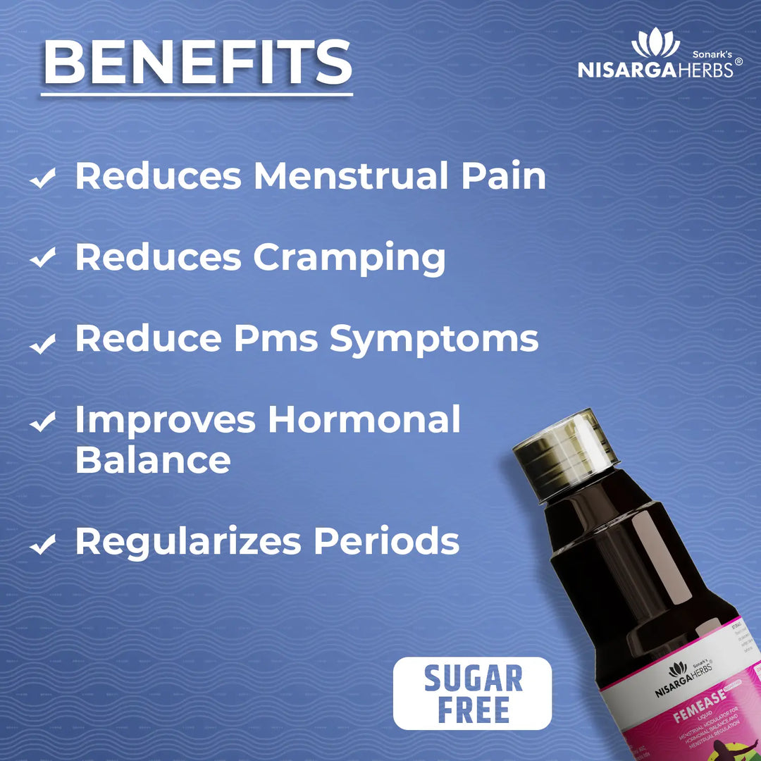 Benefits of Nisarga herbs Femease