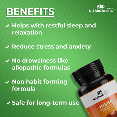 benefits of nisha capsule in improving sleep
