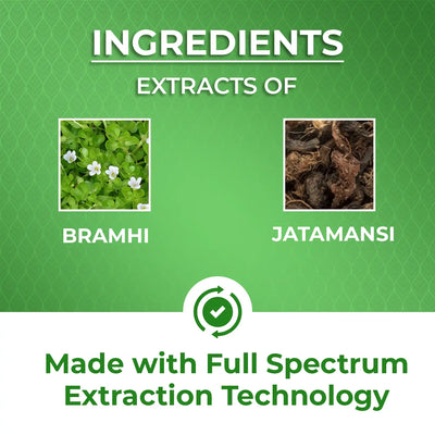 nisha capsule with potent combination of brahmi and jatamansi for deep restful sleep