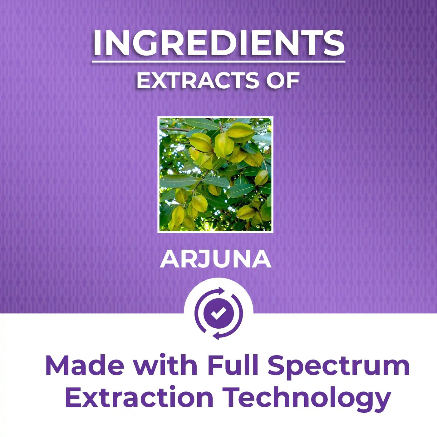 Ingredients of Nisarga herbs Arjuna