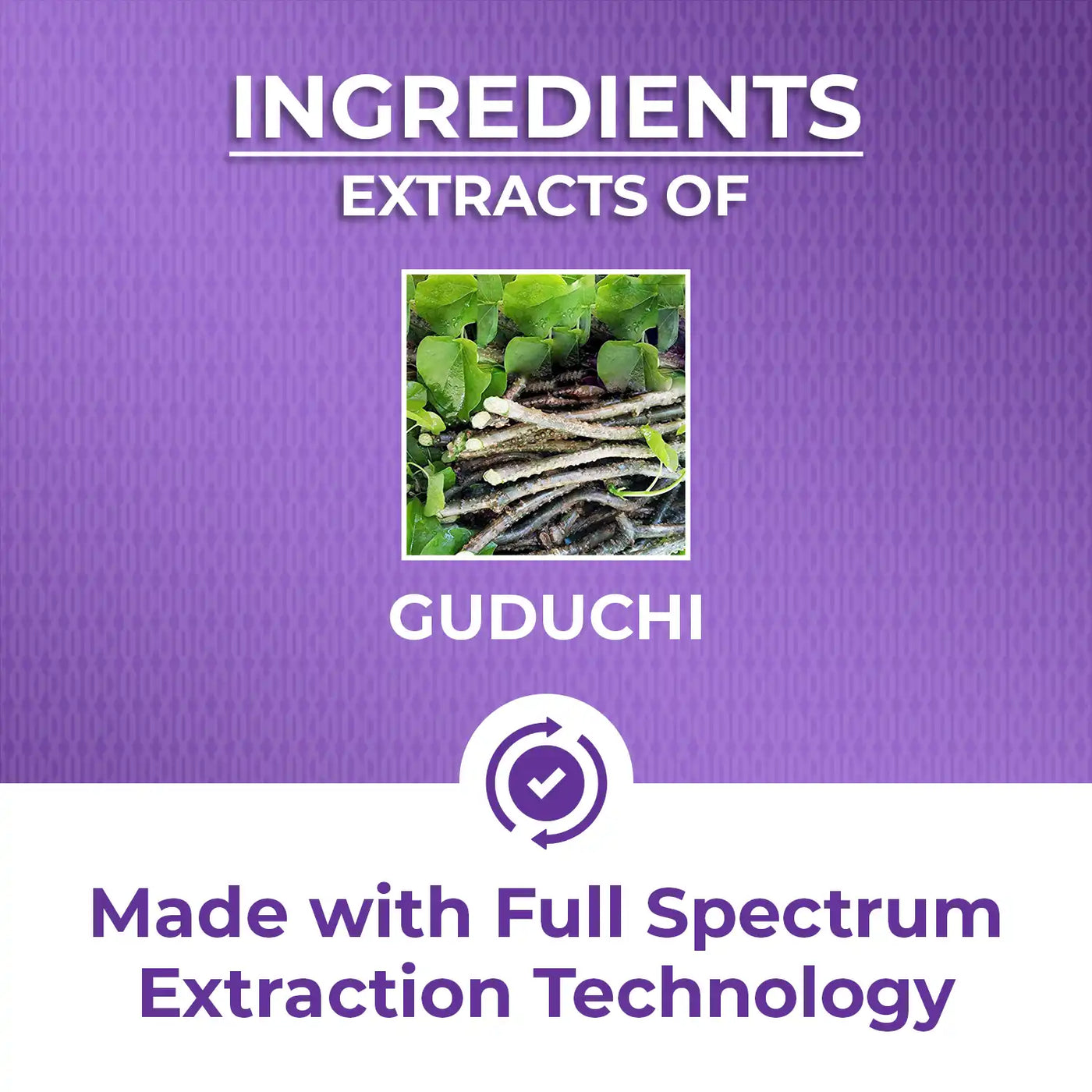 Ingredients of Nisarga herbs Guduchi