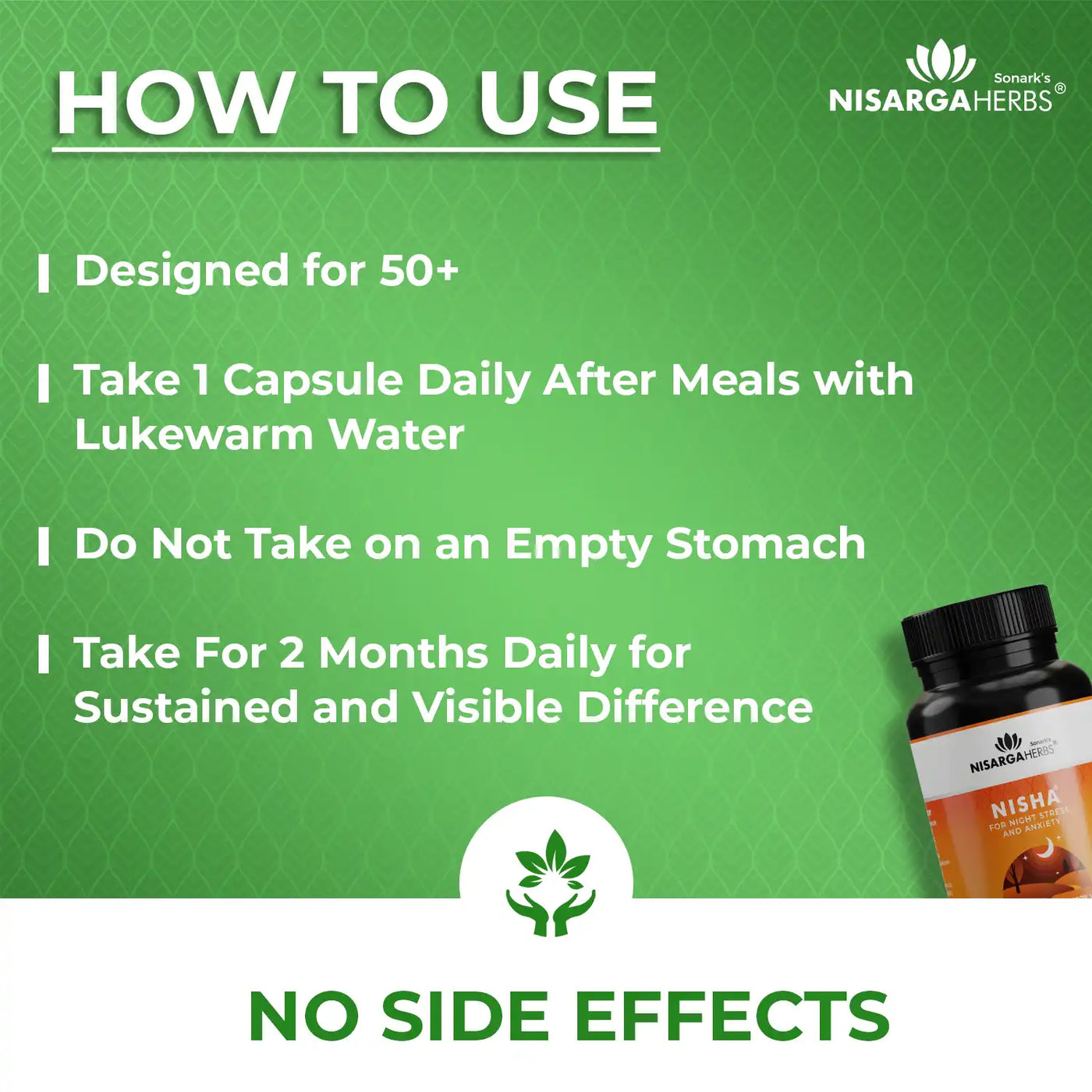 Daily use instructions for nuroade capsules for great results 