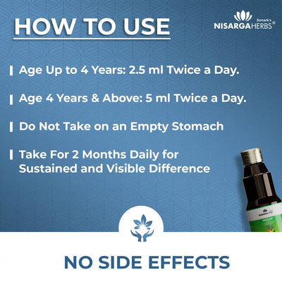 How to use Nisarga herbs Imutizer Syrup