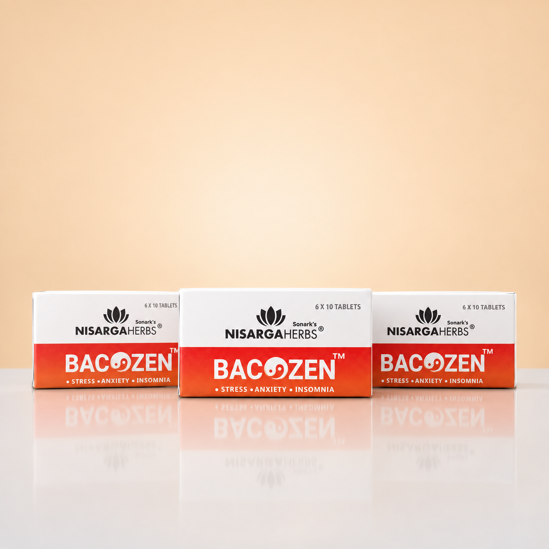 BacoZen™ ~ Pack Of 3 - Clinically proven antidepression and stress management tablet
