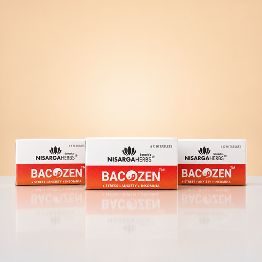 BacoZen™ ~ Pack Of 3 - Clinically proven antidepression and stress management tablet