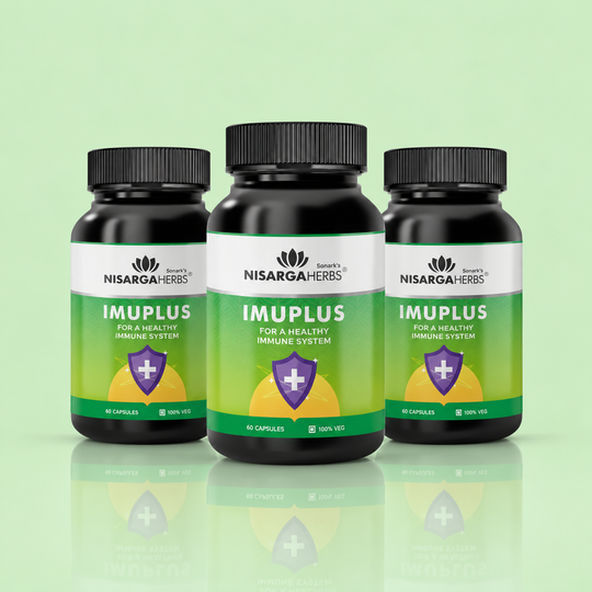Imuplus ~ Pack Of 3 - Improves immunity naturally and promotes healing after surgeries