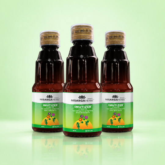 Imutizer Syrup ~ Pack Of 3 - Ayurvedic Immunity Booster Syrup for Kid
