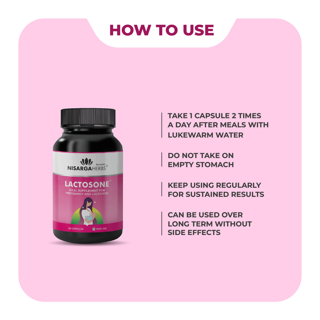 Lactosone - Ayurvedic lactation supplement for healthier pregnancy