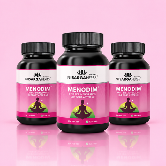 Menodim ~ Pack Of 3 - Ayurvedic vitality capsules for reducing menopausal symptoms and hot flashes