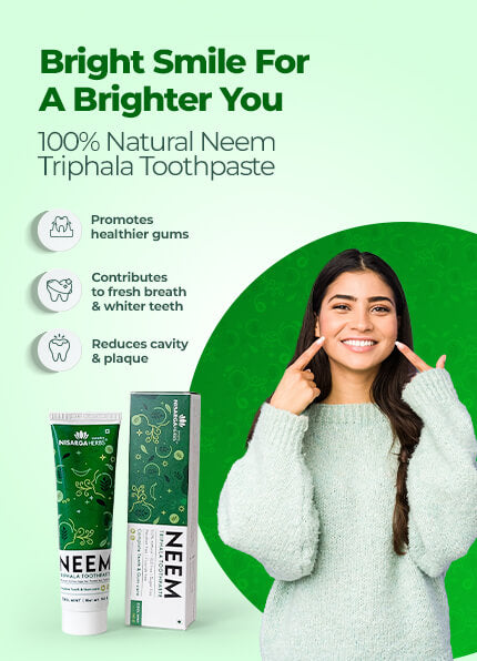 Neem - Triphala Toothpaste - Mobile Banner image