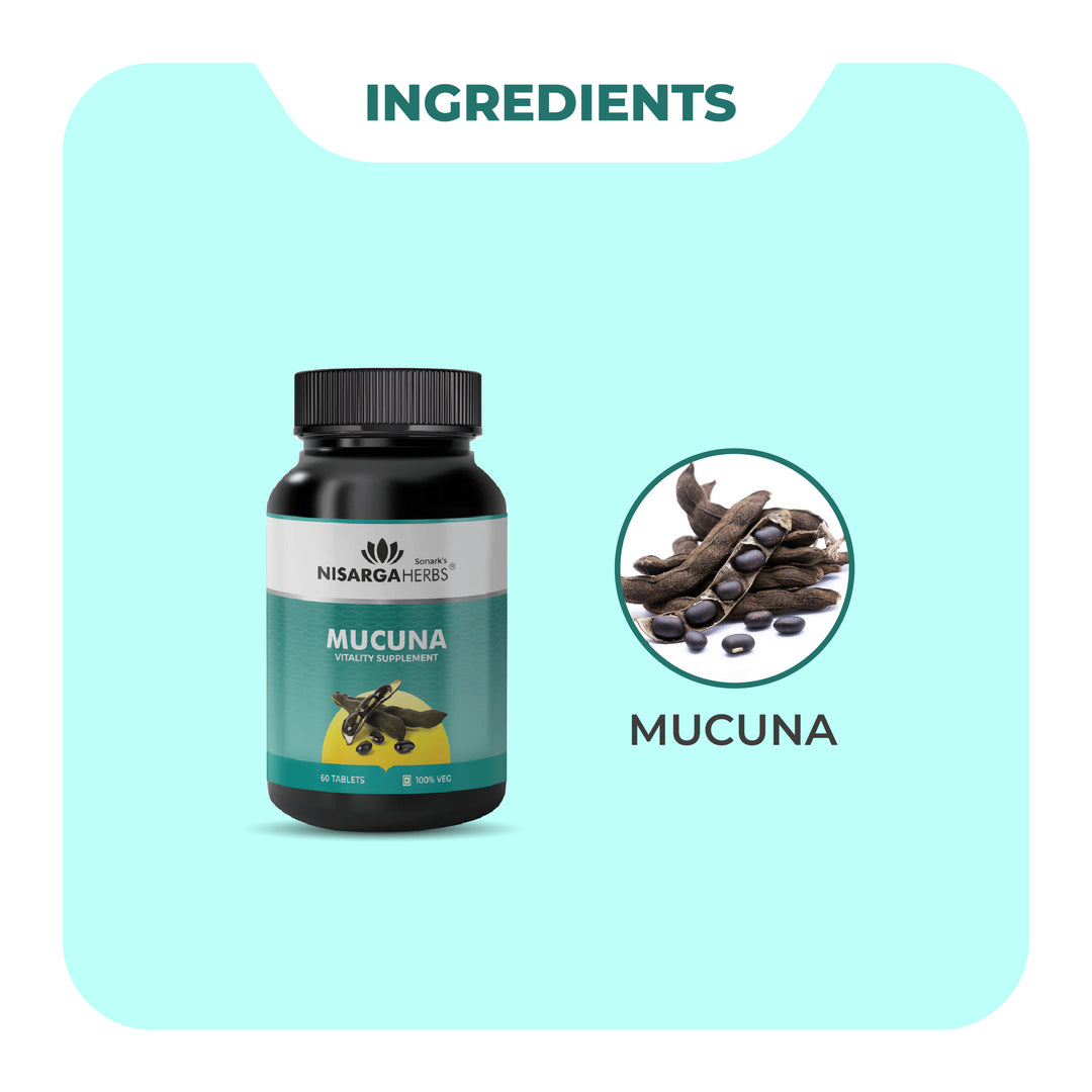 Mucuna Tablet - Vital health tonic that lowers cholesterol and stress levels