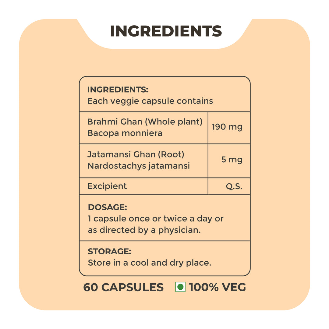 Nisha - Ayurvedic capsules to improve sleep and promote a calm mind