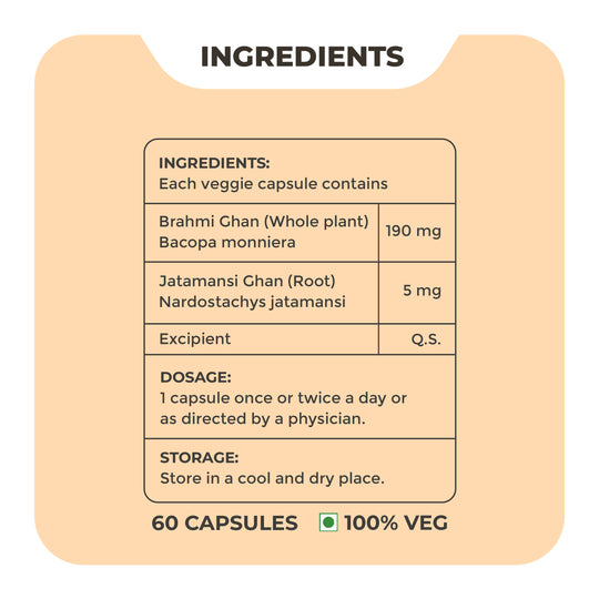 Nisha - Ayurvedic capsules to improve sleep and promote a calm mind