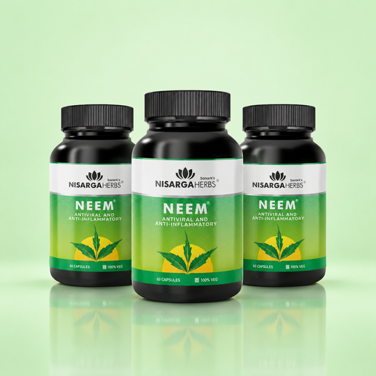 Neem ~ Pack Of 3 - Clinically-validated natural immunity enhancer to prevent infections