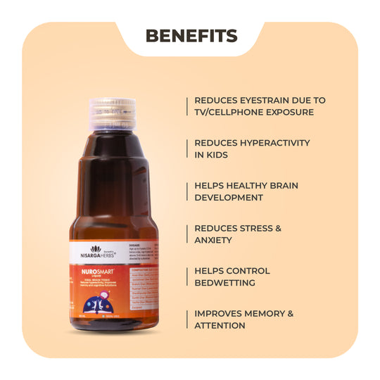 Nurosmart Syrup - Ayurvedic Brain Syrup for Kids Benefits