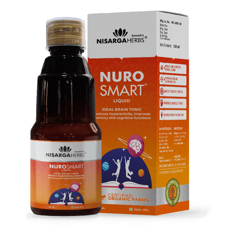 Nurosmart Syrup - Ayurvedic Brain Syrup for Kids
