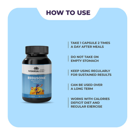 Redusone Tablet - Supports metabolism, digestion and weight management