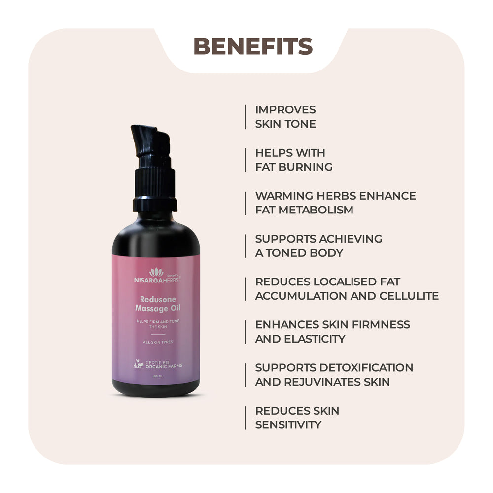 Redusone Massage Oil - Helps burn excessive fat in the body