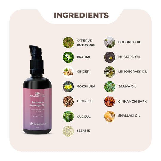Redusone Massage Oil - Helps burn excessive fat in the body