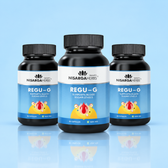 Regu-G ~ Pack Of 3 - Supports blood sugar levels