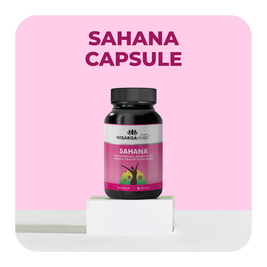Sahana - Ayurvedic supplement for menstrual support and hormonal balance