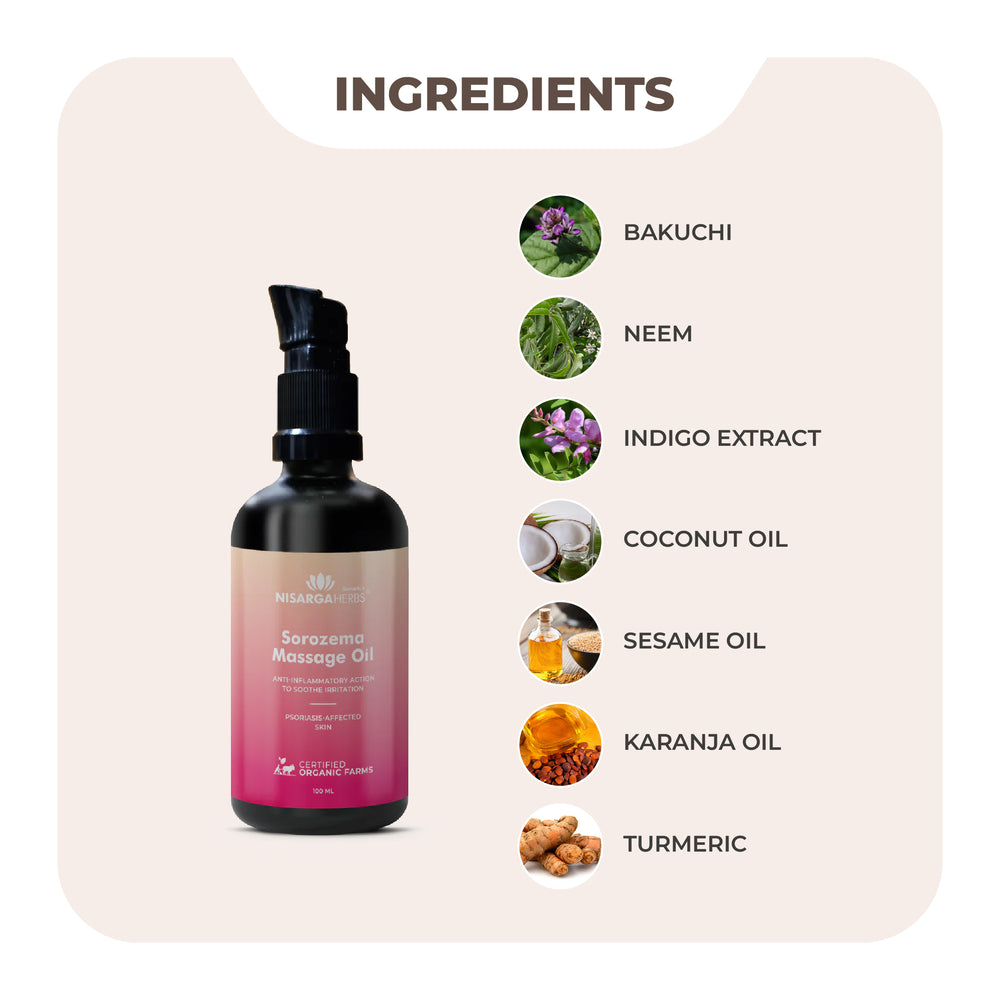 Sorozema Capsule & Massage Oil Combo - managing psoriasis and chronic skin conditions