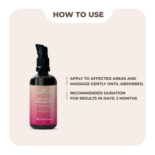 Sorozema Oil - Soothe, Heal & Restore Naturally with Doctor-Recommended Ayurvedic Oil for Psoriasis
