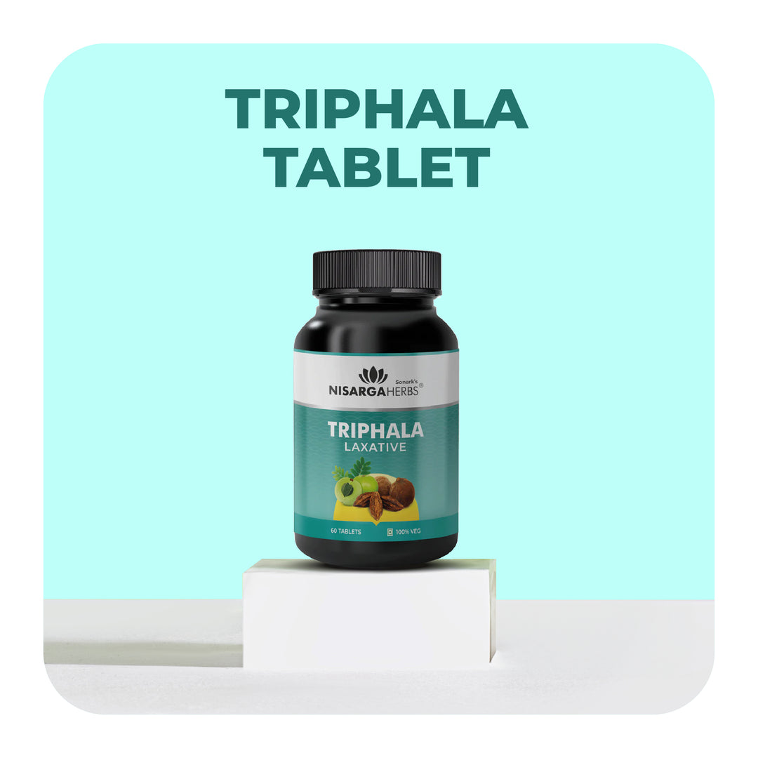 Triphala Tablet - Natural laxative for bowel wellness, excellent for great skin