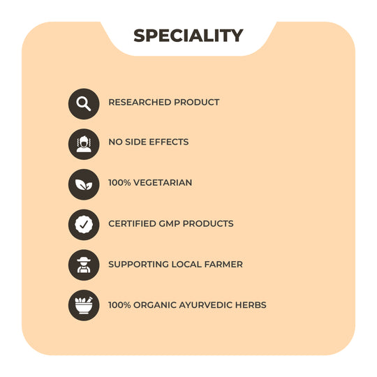 Usha - Ayurvedic capsules for reducing daily stress and brain fog