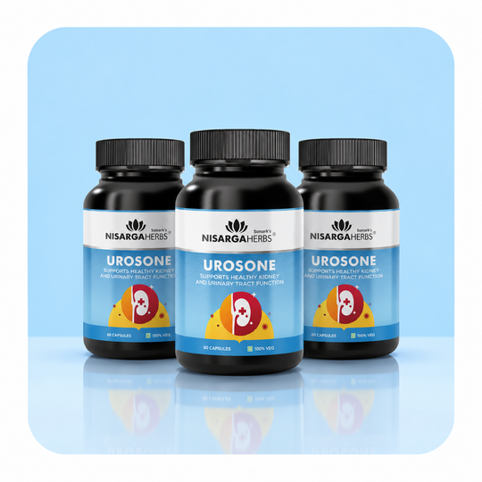 Urosone ~ Pack Of 3 - Naturally supports urinary health and flushes kidney toxins