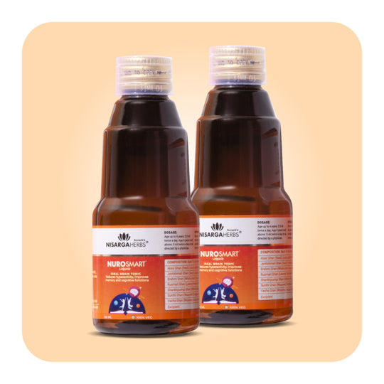 Nurosmart Syrup - Ayurvedic Brain Syrup for Kids