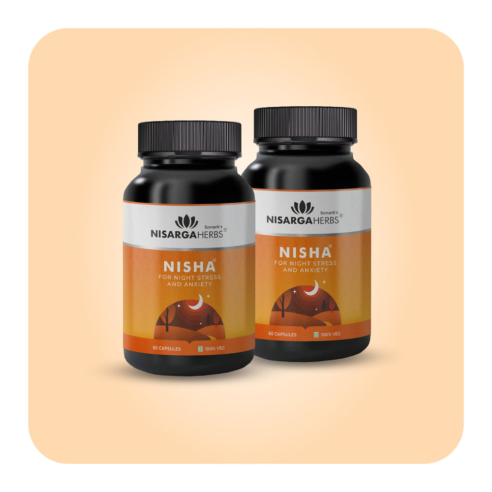 Nisha - Ayurvedic capsules to improve sleep and promote a calm mind