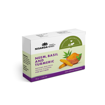 Nisarga herbs - Neem, Basil and Turmeric