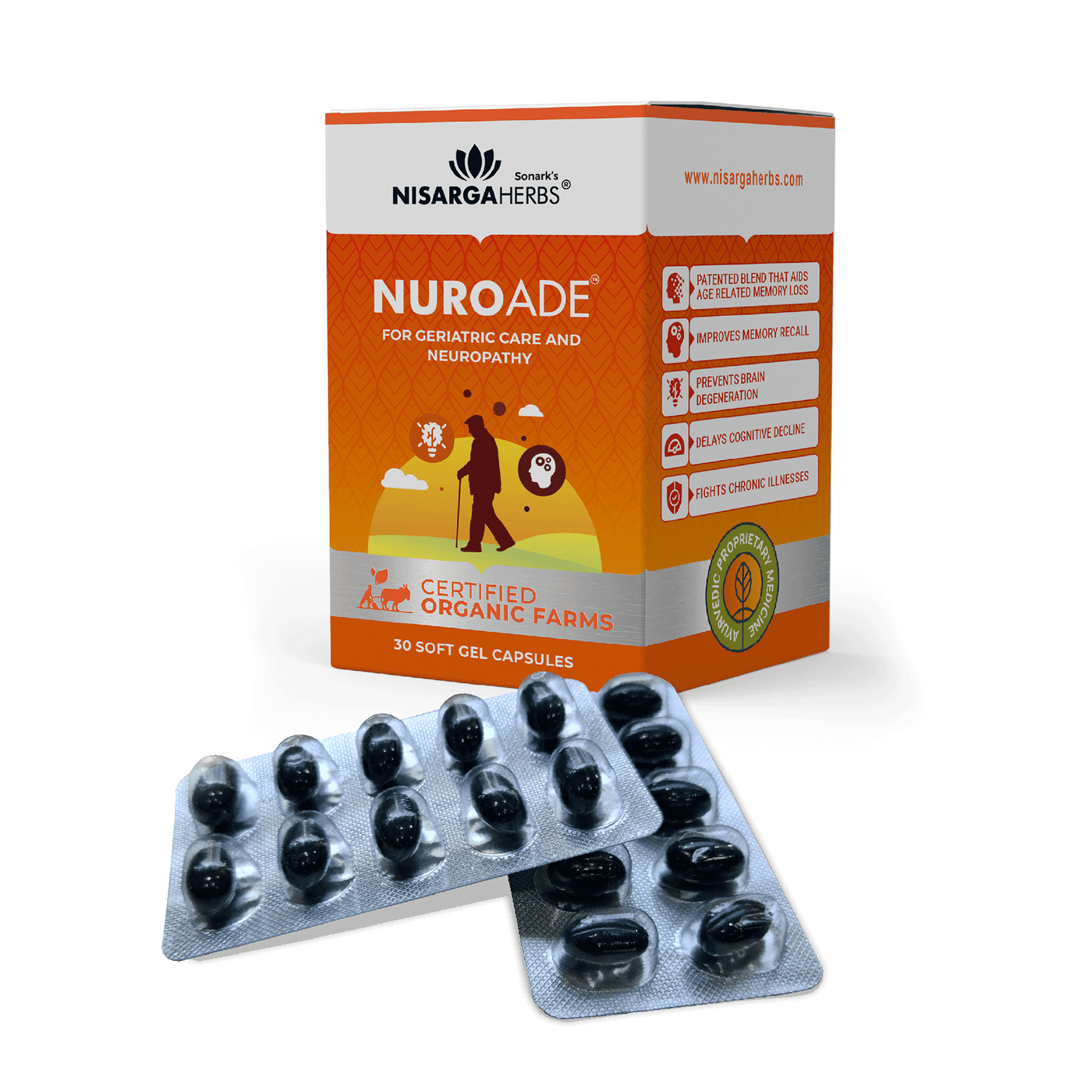 nuroade capsules for age related memory loss