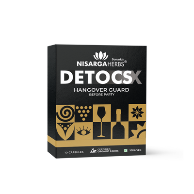 Detocs - Ayurvedic Supplement for Relieving Hangovers and Protecting the Liver