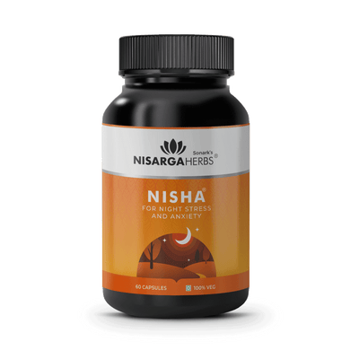 Nisha capsules for reduction in night stress, anxiety, restlessness and lack of sleep