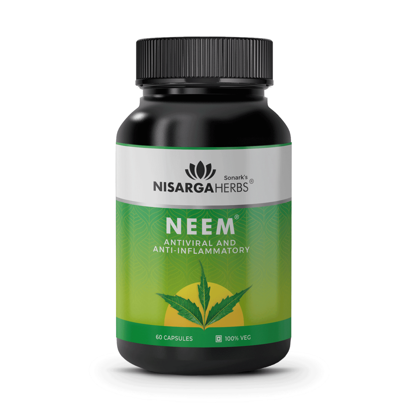 US patented ayurvedic medicine- neem capsules for improving immunity, reduce viral infections and for soft and glowing skin. acts as a natural blood purifier.