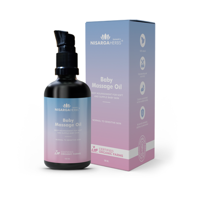 Nisarga Herbs Baby Massage Oil - picture 2